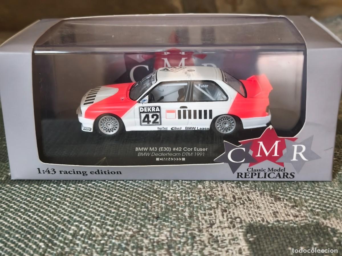 Coches a escala: BMW M3 (E30) Cor Euser Dealerteam DTM 1991 CMR 43033. Escala 1/43
