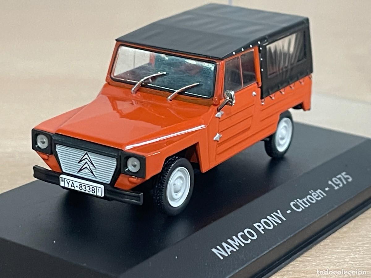 Coches a escala: Coche Citro&euml;n Namco Pony a&ntilde;o 1975 Naranja 1:43 die-cast metal car 1/43 atlas tipo mehari