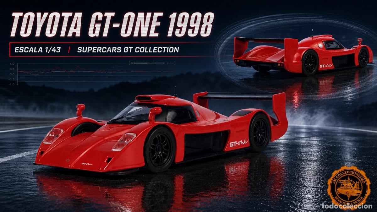 Coches a escala: Toyota GT-One 1998 1/43