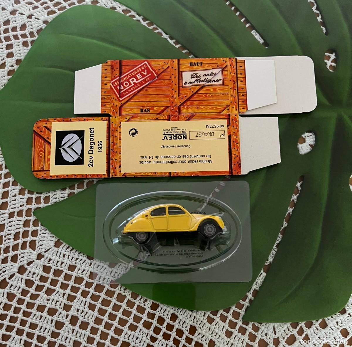 Coches a escala: Citroen 2CV Dagonet 1956 Norev 1:43