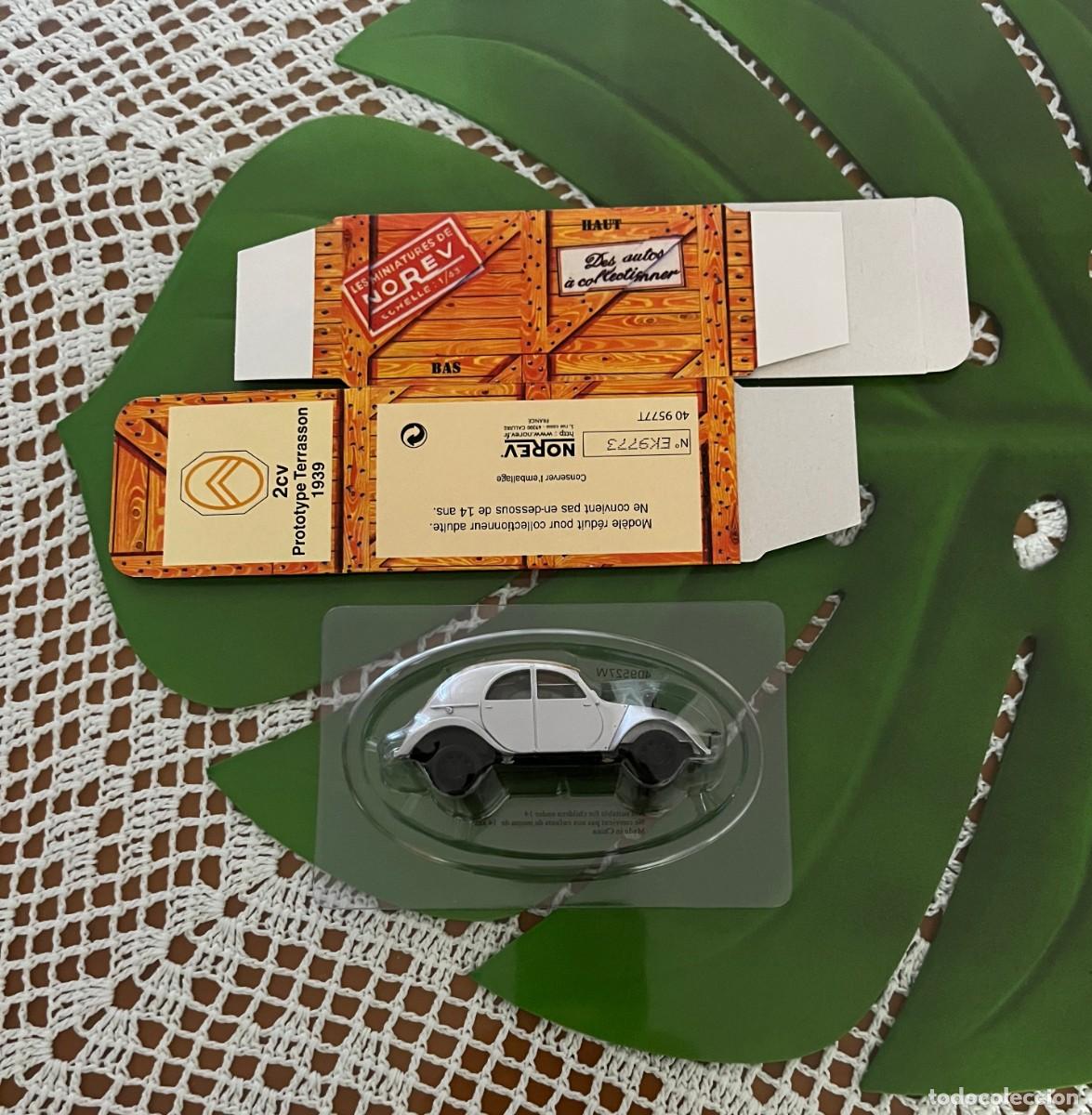 Coches a escala: Citroen 2CV Prototype Terrasson 1939 Norev 1:43