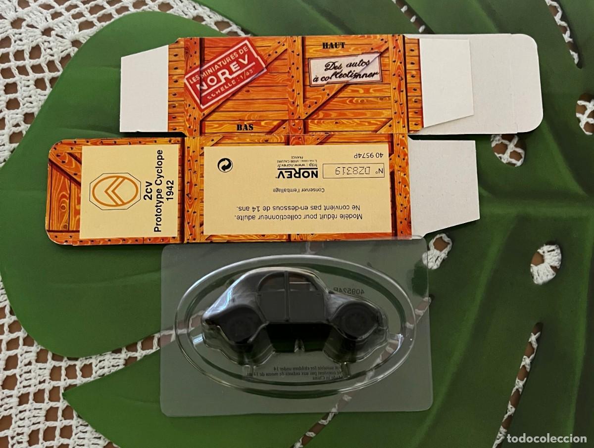 Coches a escala: Citroen 2CV Prototype Cyclope 1942 Norev 1:43