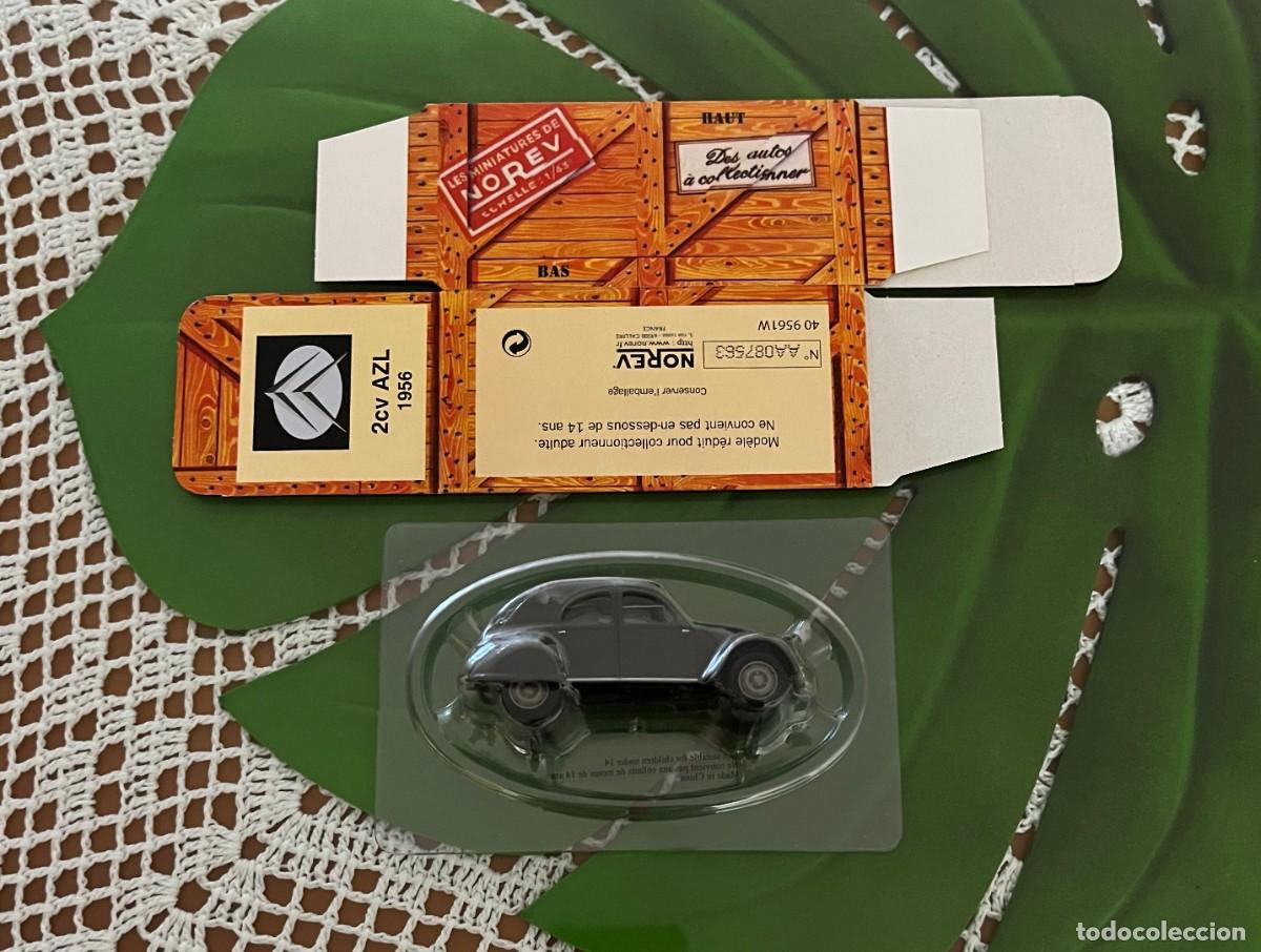 Coches a escala: Citroen 2CV AZL 1956 Norev 1:43