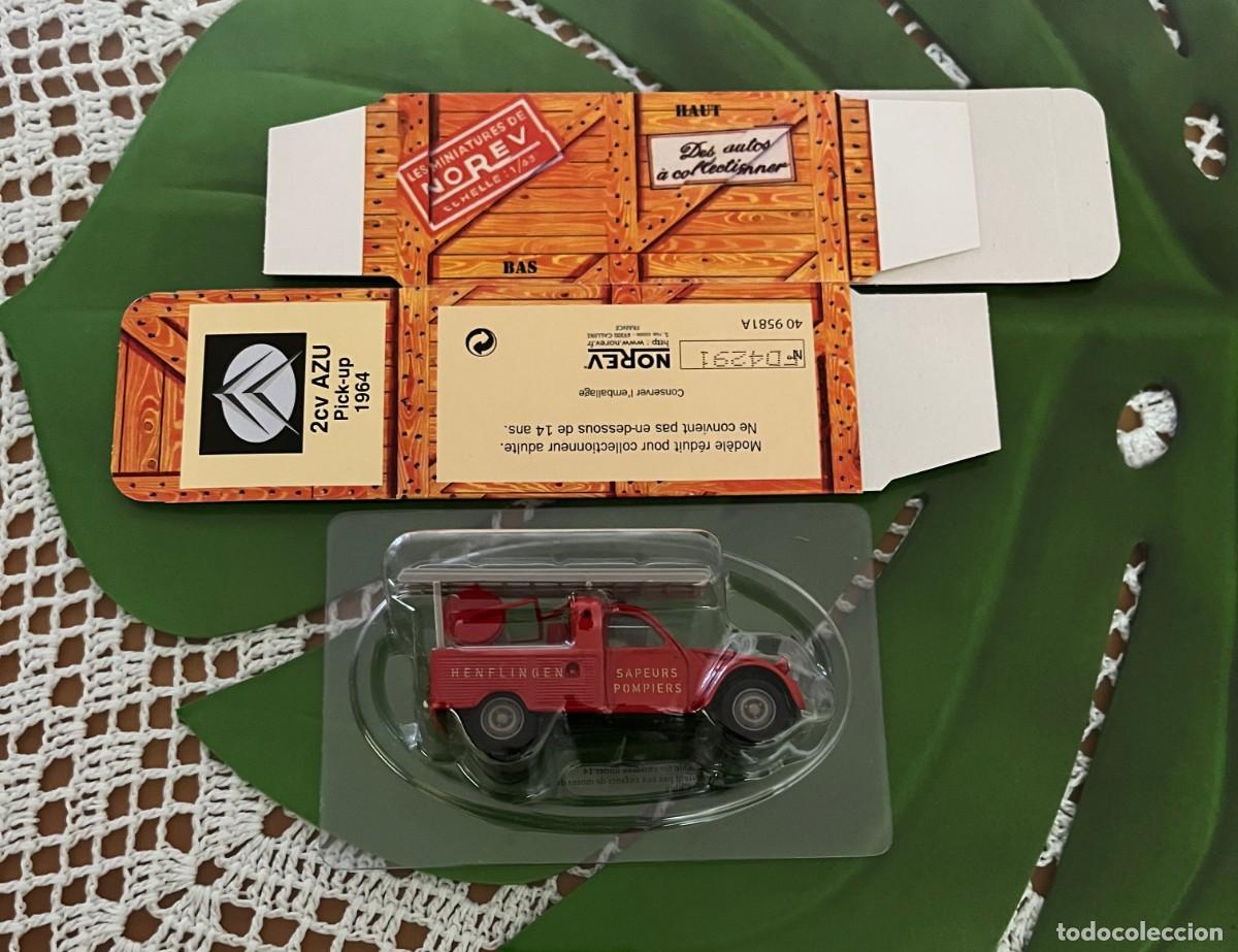 Coches a escala: Citroen 2CV AZU Pick-Up 1963 Norev 1:43