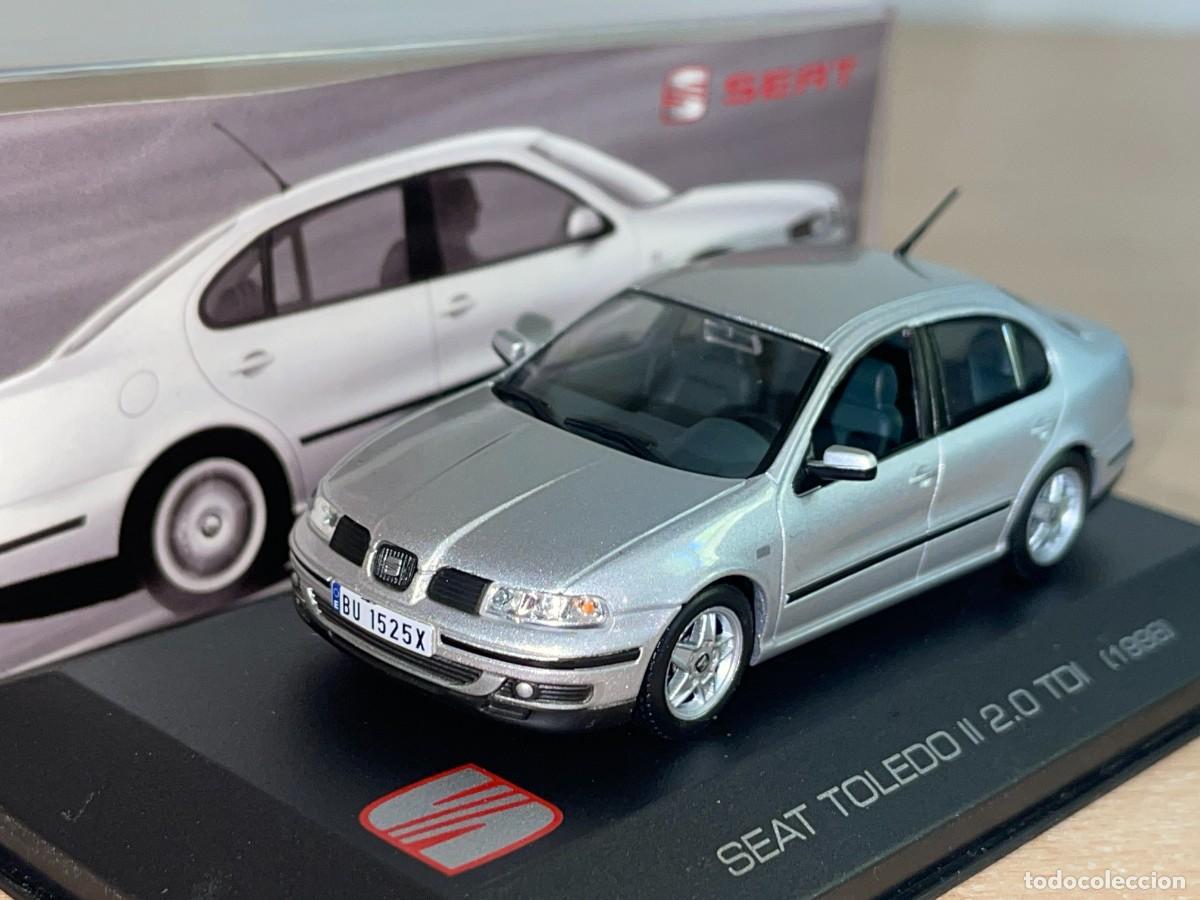 Coches a escala: Colecci&oacute;n SEAT coche Seat TOLEDO II 2.0 TDi (1998) matr&iacute;cula Burgos 1:43 die-cast metal 1/43 altaya
