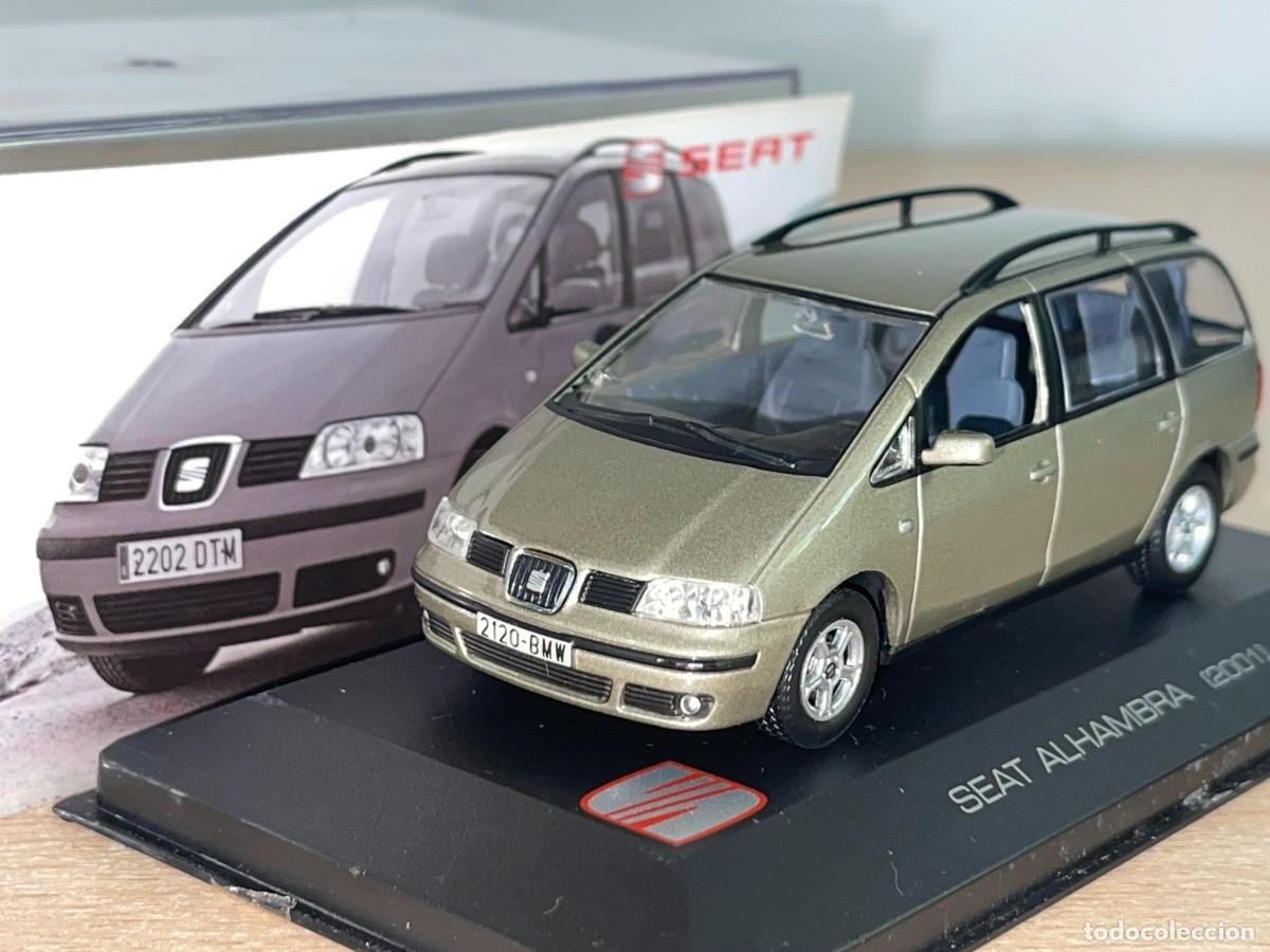Coches a escala: Colecci&oacute;n SEAT Monovolumen Seat ALHAMBRA (2001) matr&iacute;cula 2120-BMW 1:43 die-cast metal 1/43 altaya