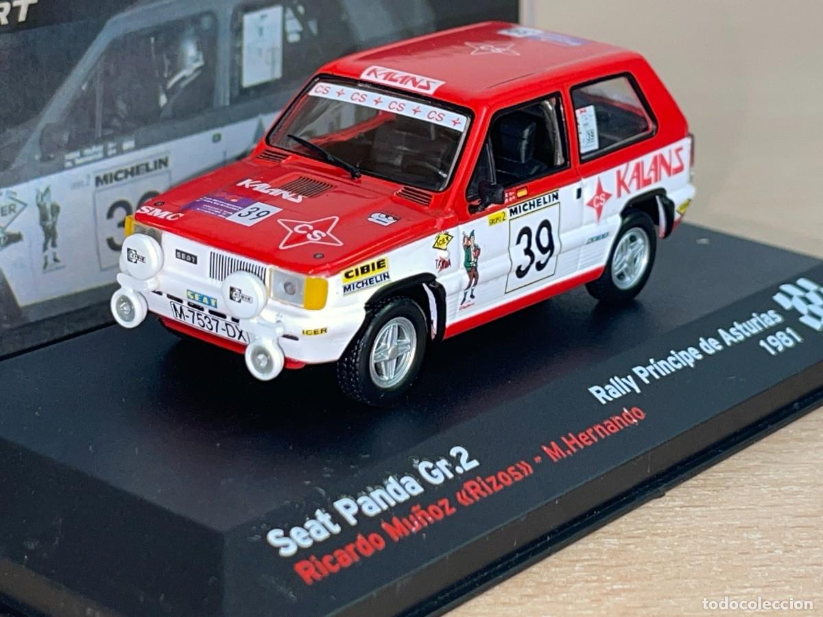 Coches a escala: Coche SEAT PANDA Gr. 2 Rally Pr&iacute;ncipe Asturias 1981 Rizos - Hernando 1:43 die-cast altaya Seat Sport
