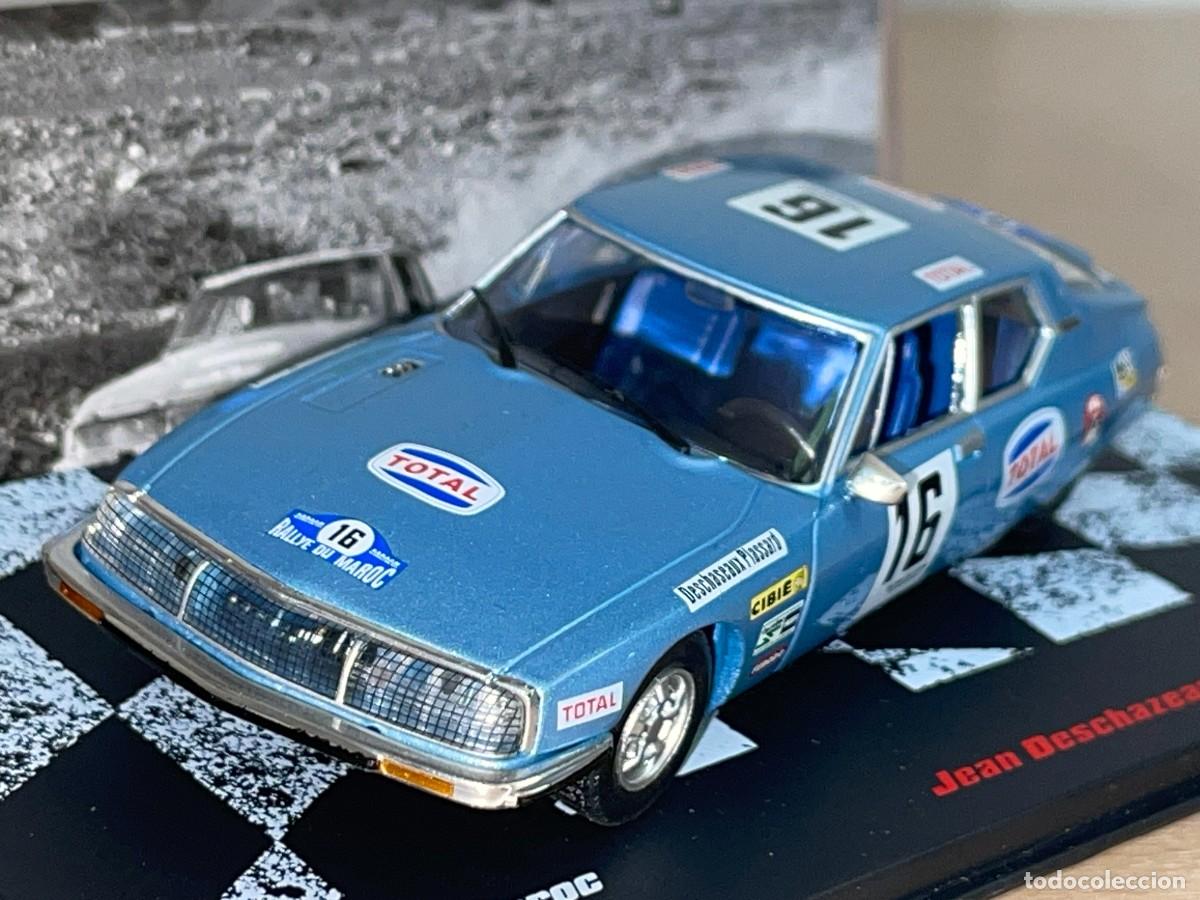 Coches a escala: Coche CITRO&Euml;N SM Rallye Du Maroc 1971 Deschazeaux - Plassard 1:43 die-cast metal car altaya