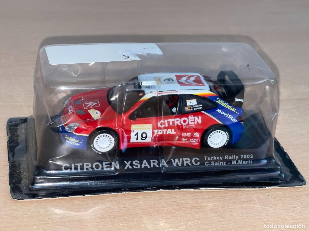 Coches a escala: Coche CITRO&Euml;N XSARA WRC Turkey Rally 2003 S&aacute;inz - Marti 1:43 die-cast metal car altaya