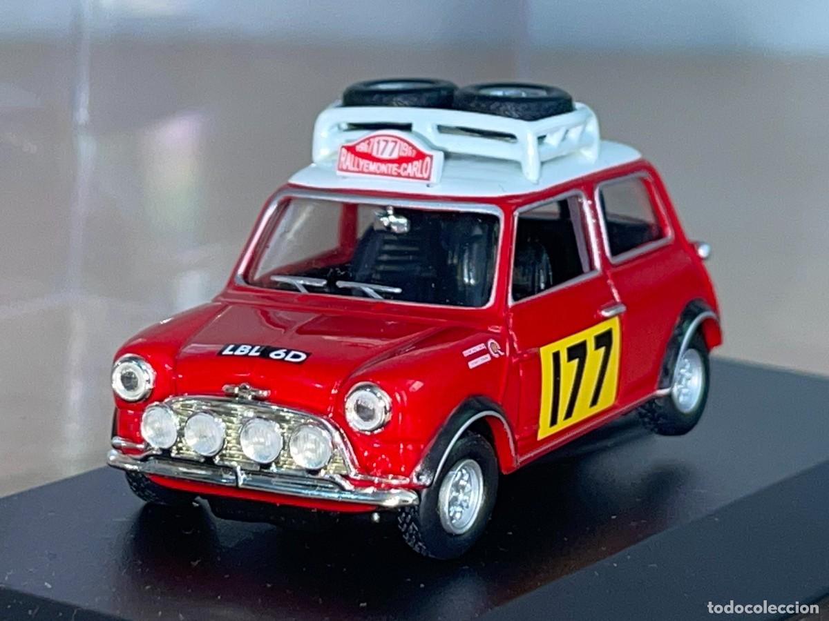 Coches a escala: Coche MINI COOPER S Rallye MonteCarlo 1967 1:43 die-cast metal car 1/43 Del Prado