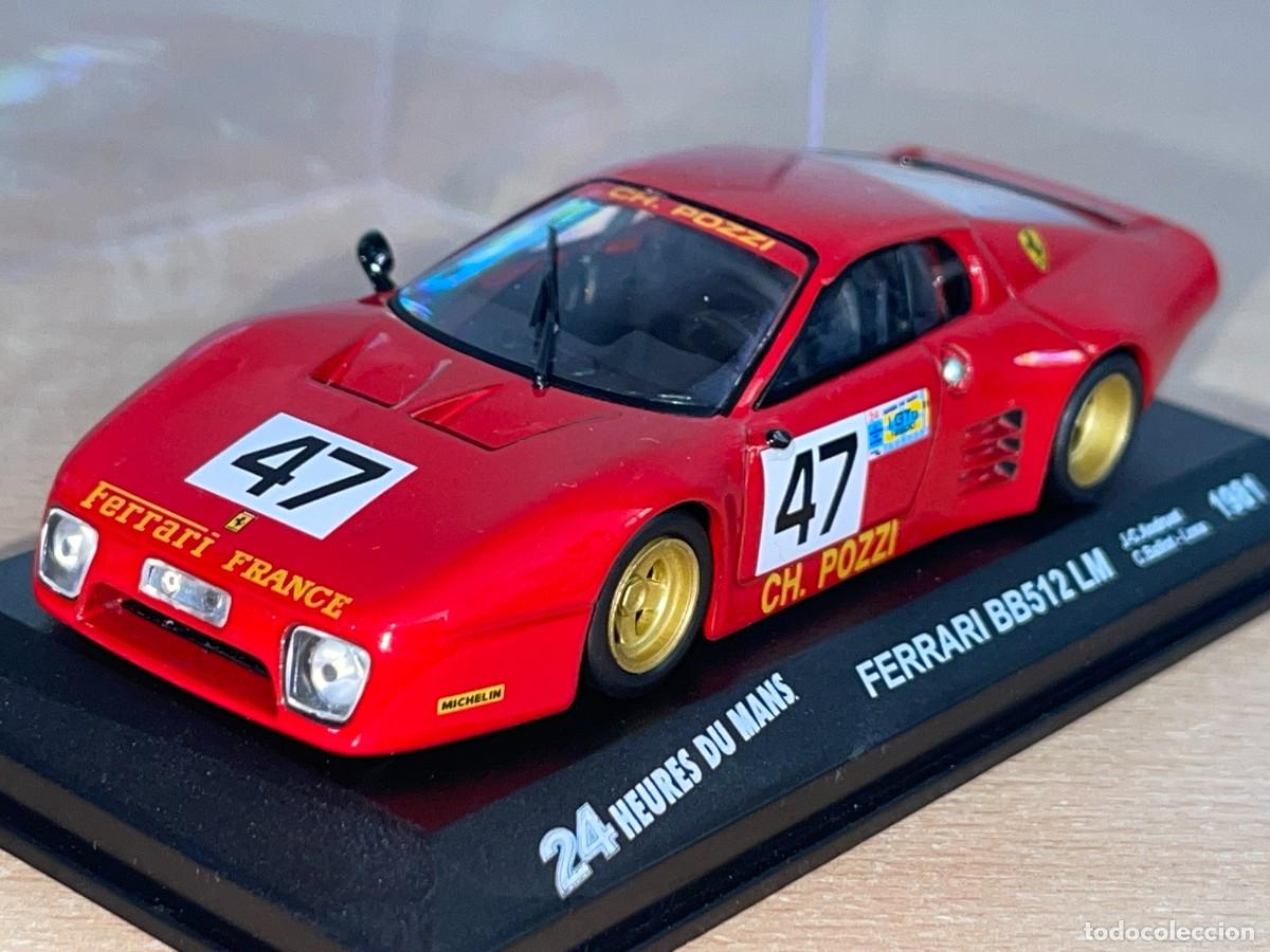 Coches a escala: Coche FERRARI BB512 LM Heures Du Mans 1981 #47 Andruet - Ballot - Lena 1:43 die-cast metal car 1/43