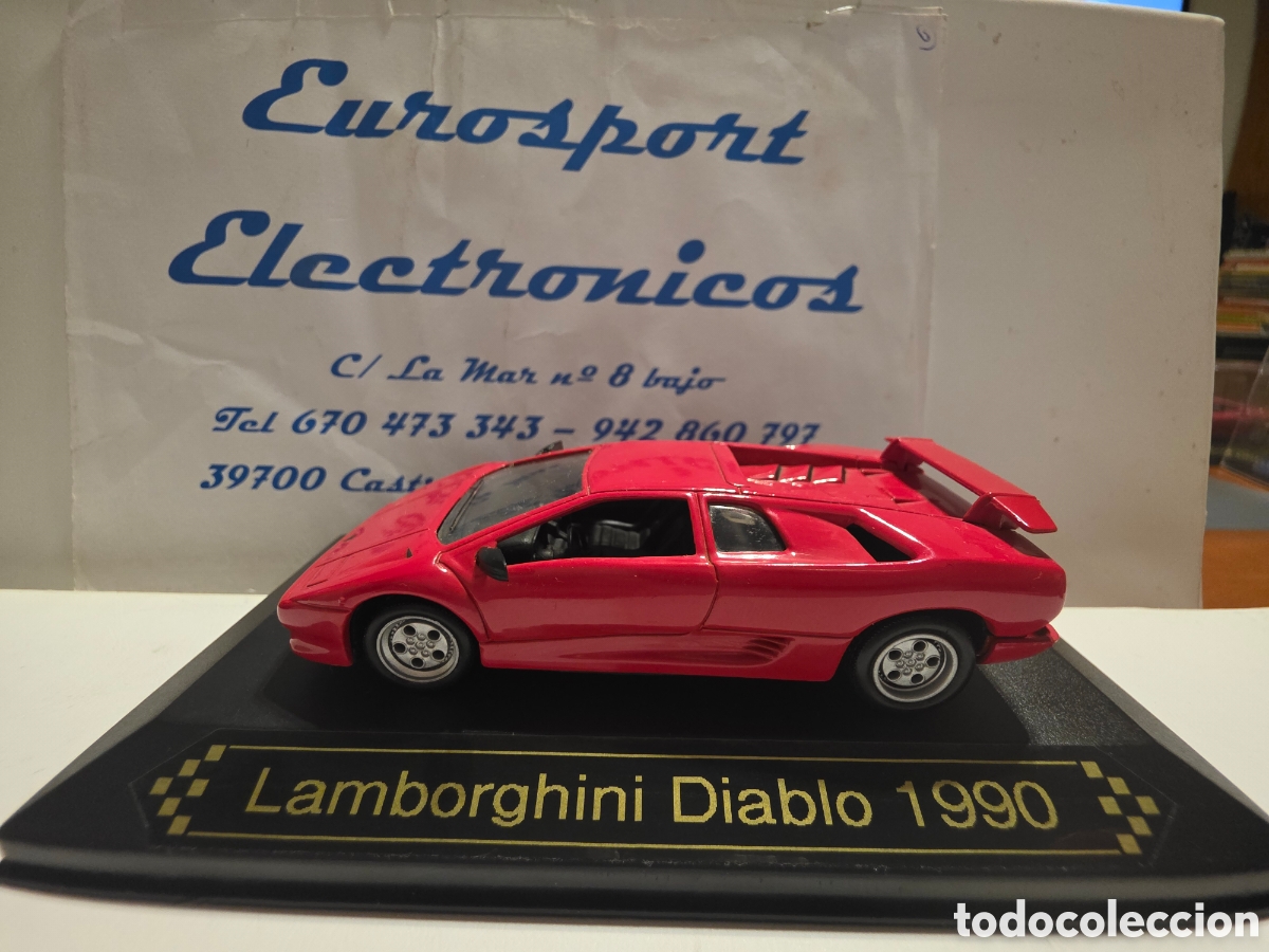 Coches a escala: Lamborghini Diablo 1990 escala 1/43