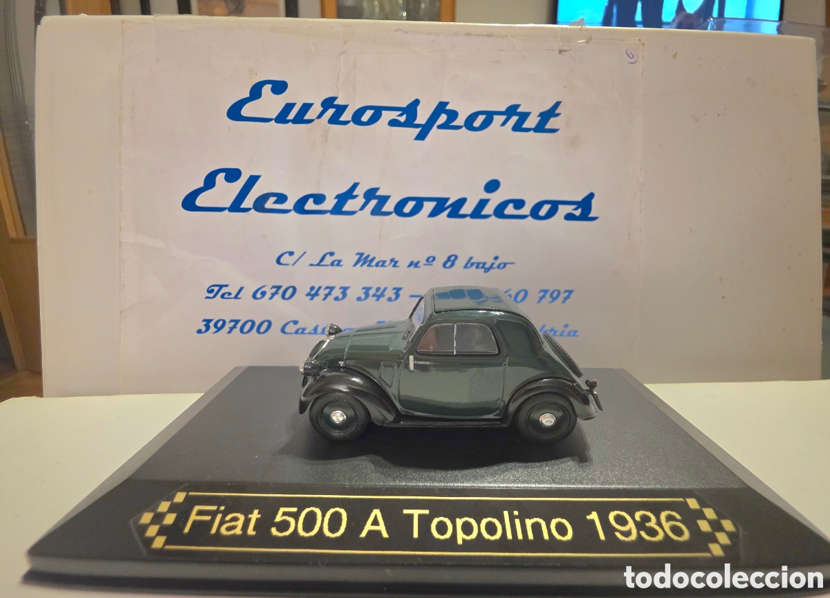 Coches a escala: Fiat 500 A Topolino 1936 escala 1/43