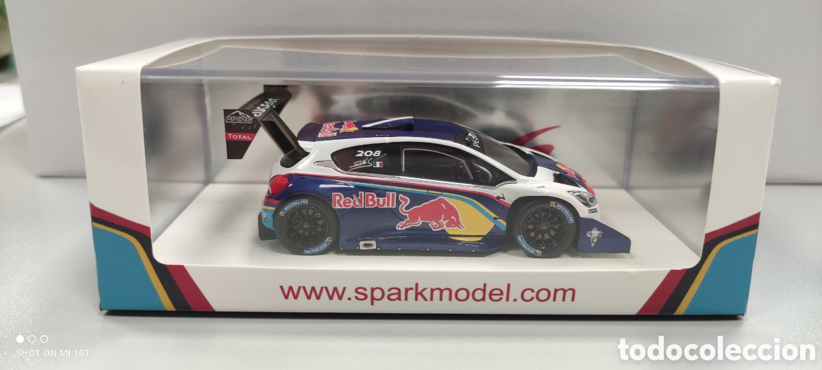 Coches a escala: PEUGEOT 208 PIKES PEAK LOEB 2003 SPARK ESCALA 1/43