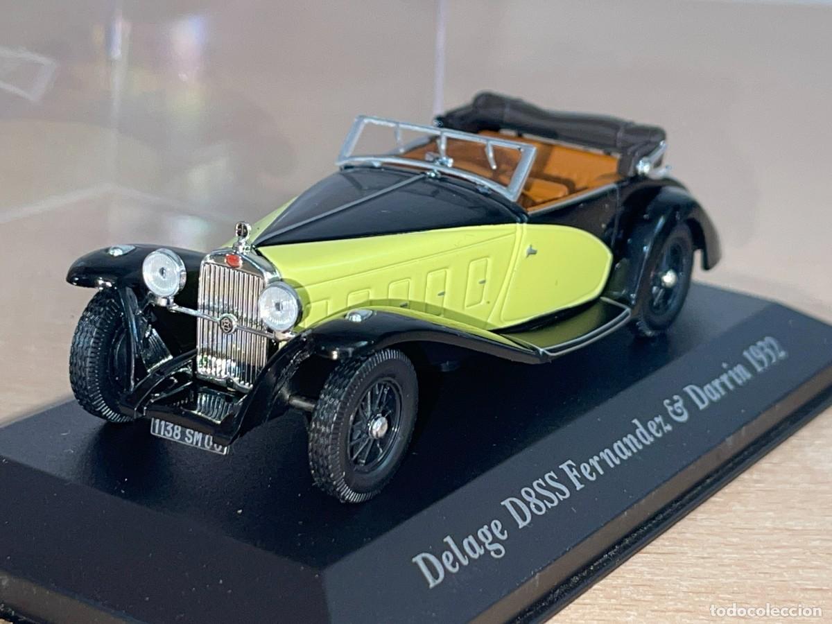 Coches a escala: Coche Delage D8SS Fern&aacute;ndez & Darrin (1932) 1:43 die-cast metal car 1/43 Coches de &Eacute;poca altaya