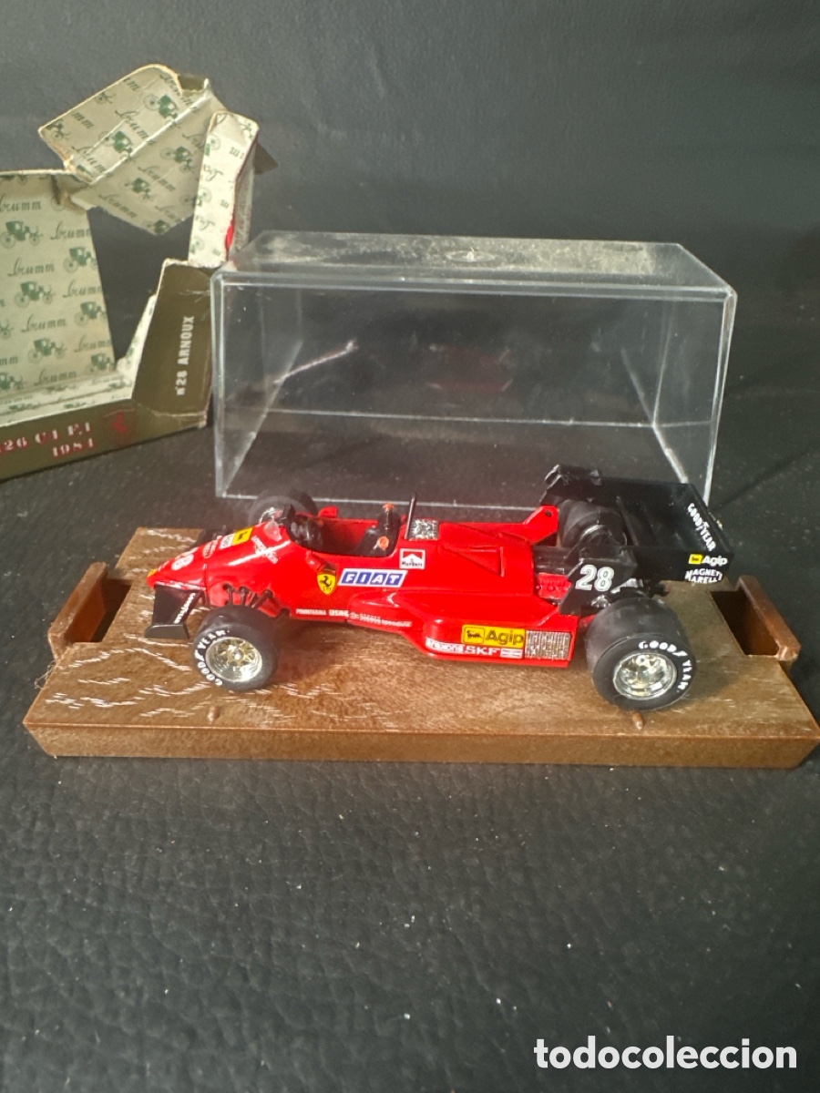 Coches a escala: FERRARI 126 C4 F1 - BRUMM SERIE ORO