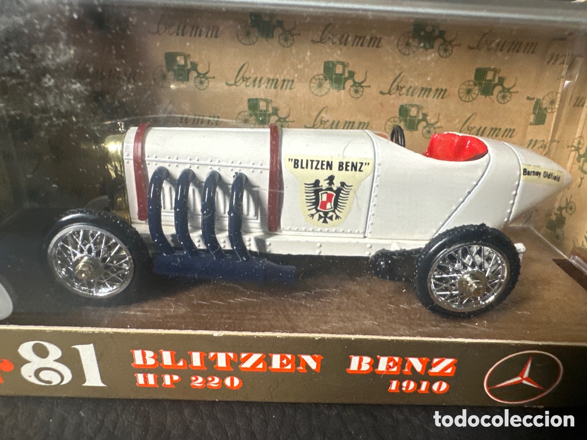 Coches a escala: BLITZEN BENZ HP 220 1910. BRUMM SERIE ORO