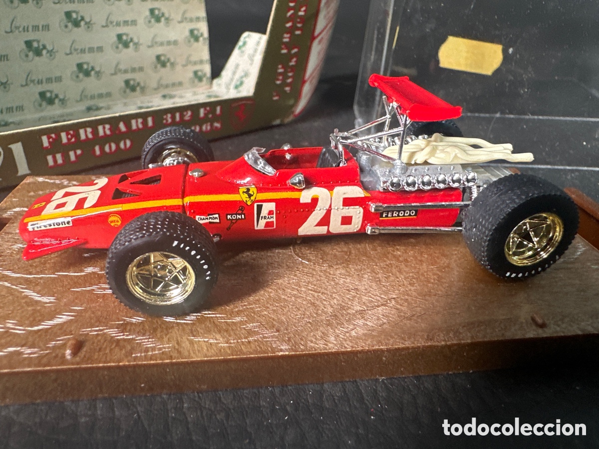 Coches a escala: FERRARI 312 1968. - BRUMM SERIE ORO