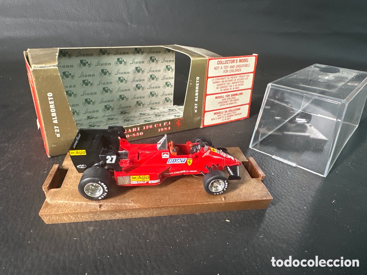 Coches a escala: FERRARI 126 C4 1984. BRUMM SERIE ORO