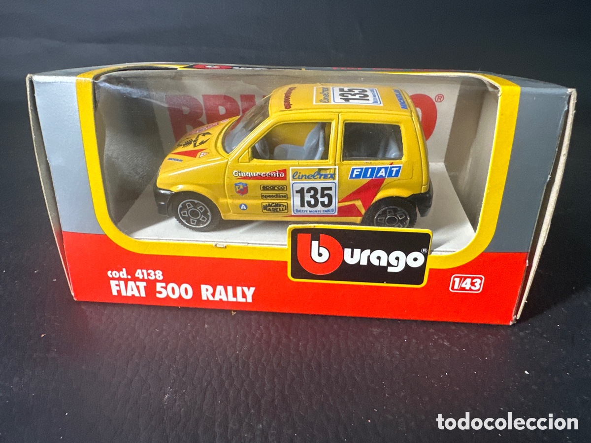 Coches a escala: FIAT 500 RALLY. BURAGO