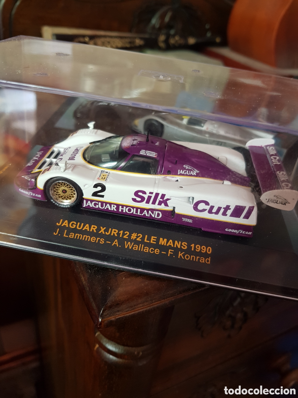 Coches a escala: COCHE JAGUAR XJR 12 LEMANS 1990