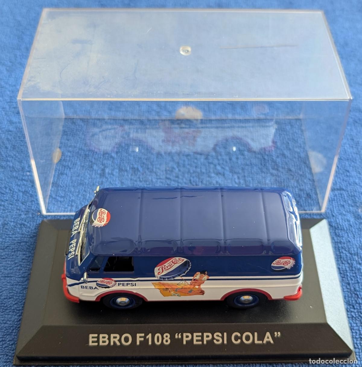 Coches a escala: Furgoneta de colecci&oacute;n - Ebro F108 &rdquo;Pepsi Cola&rdquo;