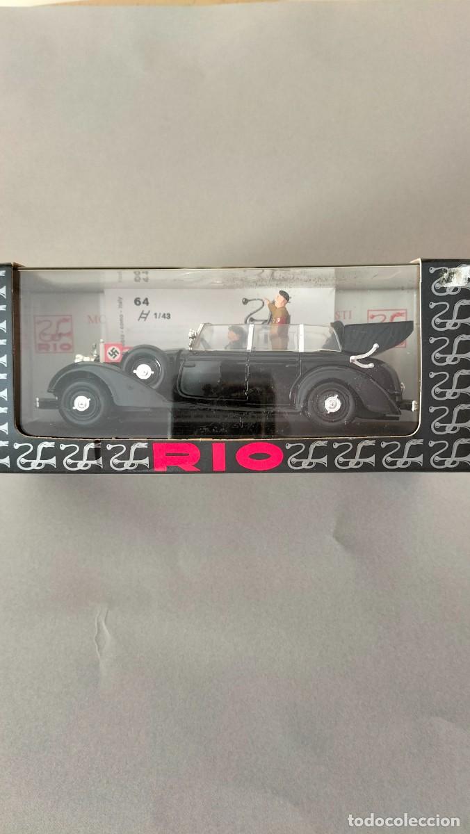Coches a escala: Muy raro. RIO Italy Mercedes 770K - El coche de Hitler - Con caja. Env&iacute;o incluido.