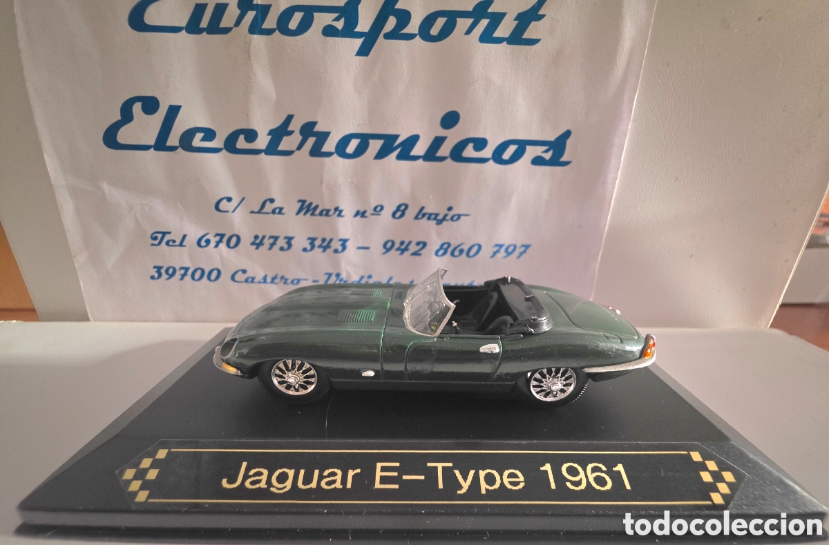 Coches a escala: Jaguar E-Type 1961 escala 1/43