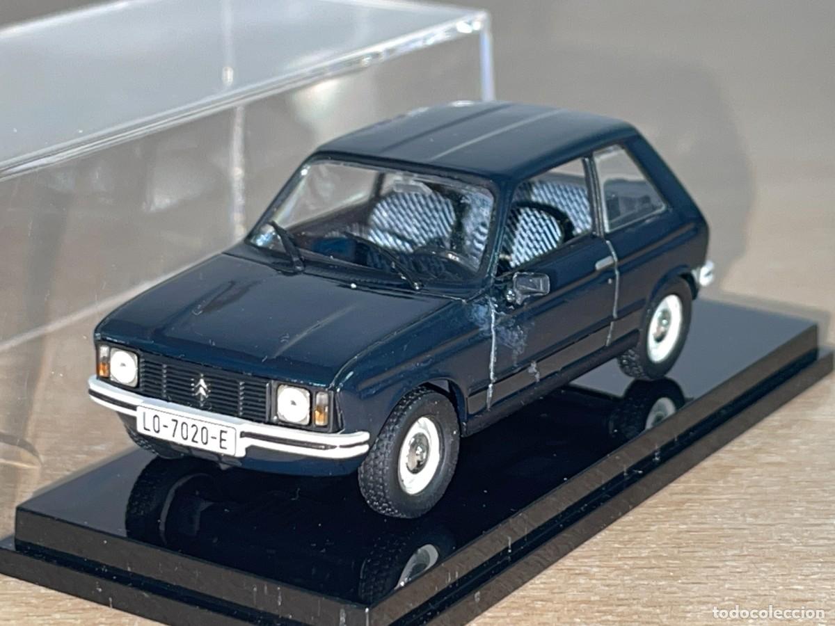 Coches a escala: Coche CITRO&Euml;N LNA (1981) matr&iacute;cula Logro&ntilde;o La Rioja negro 1:43 die-cast metal car 1/43 altaya