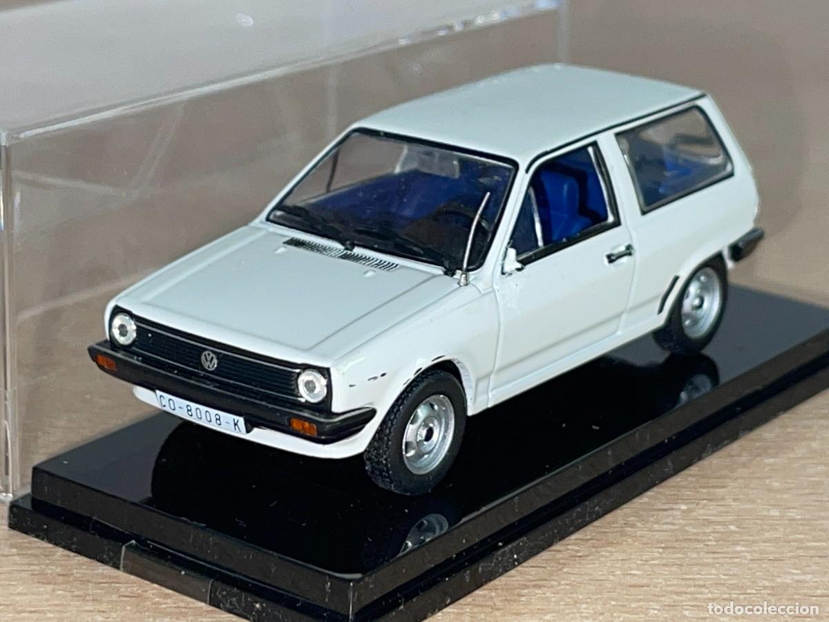 Coches a escala: Coche VOLKSWAGEN POLO C (1982) matr&iacute;cula C&oacute;rdoba blanco 1:43 die-cast metal car 1/43 altaya