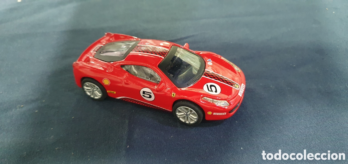 Voitures &agrave; l'&eacute;chelle: Ferrari 458 Challenge. 1/43. Burago. (L134)