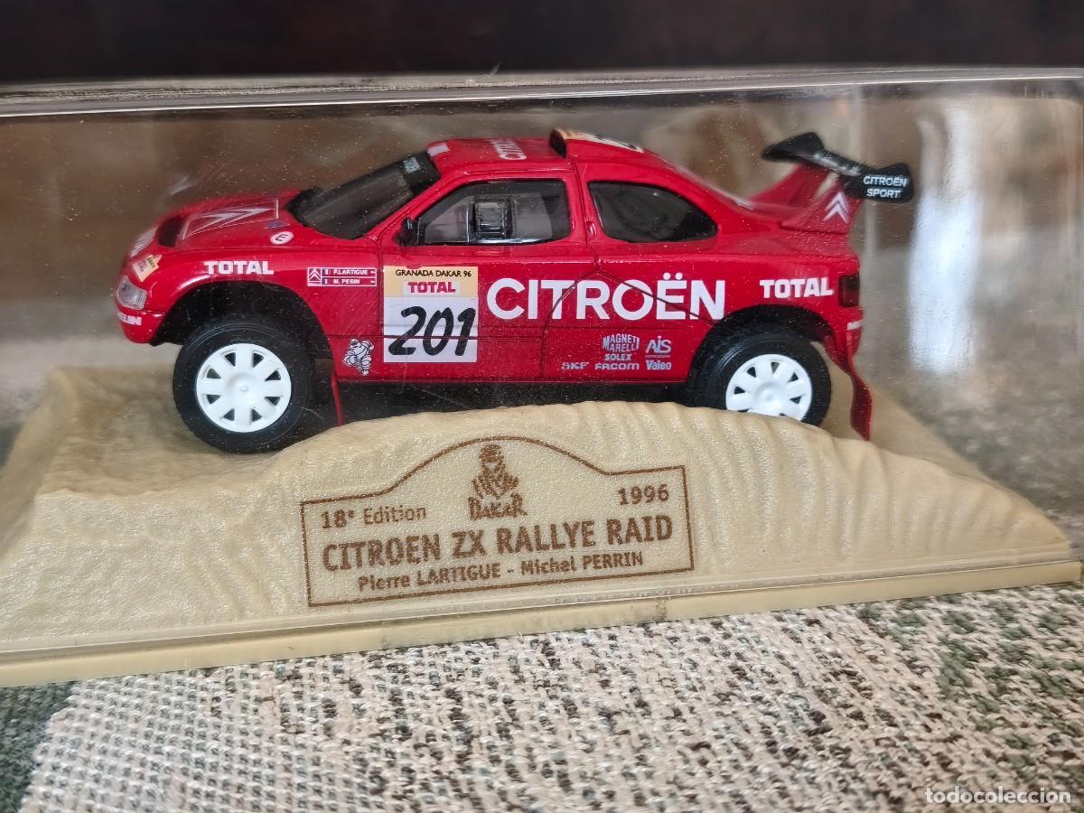 Coches a escala: Norev Citro&euml;n ZX Rallye Raid. 18 &ordm; Edition Dakar 1996. Lartigue-Perrin