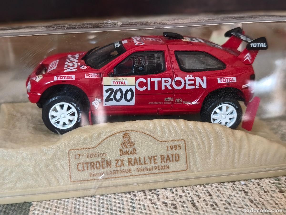 Coches a escala: Norev Citro&euml;n ZX Rallye Raid. 17 &ordm; Edition Dakar 1995. Lartigue-Perrin