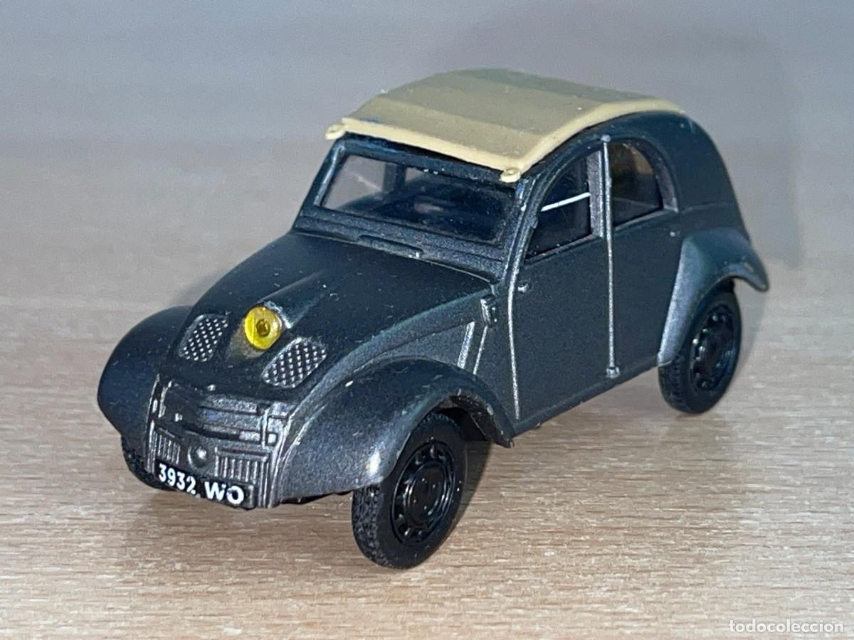 Coches a escala: Coche CITRO&Euml;N 2CV Prototype le Cyclope gris 1:43 die-cast metal car 1/43 Norev 2 cv