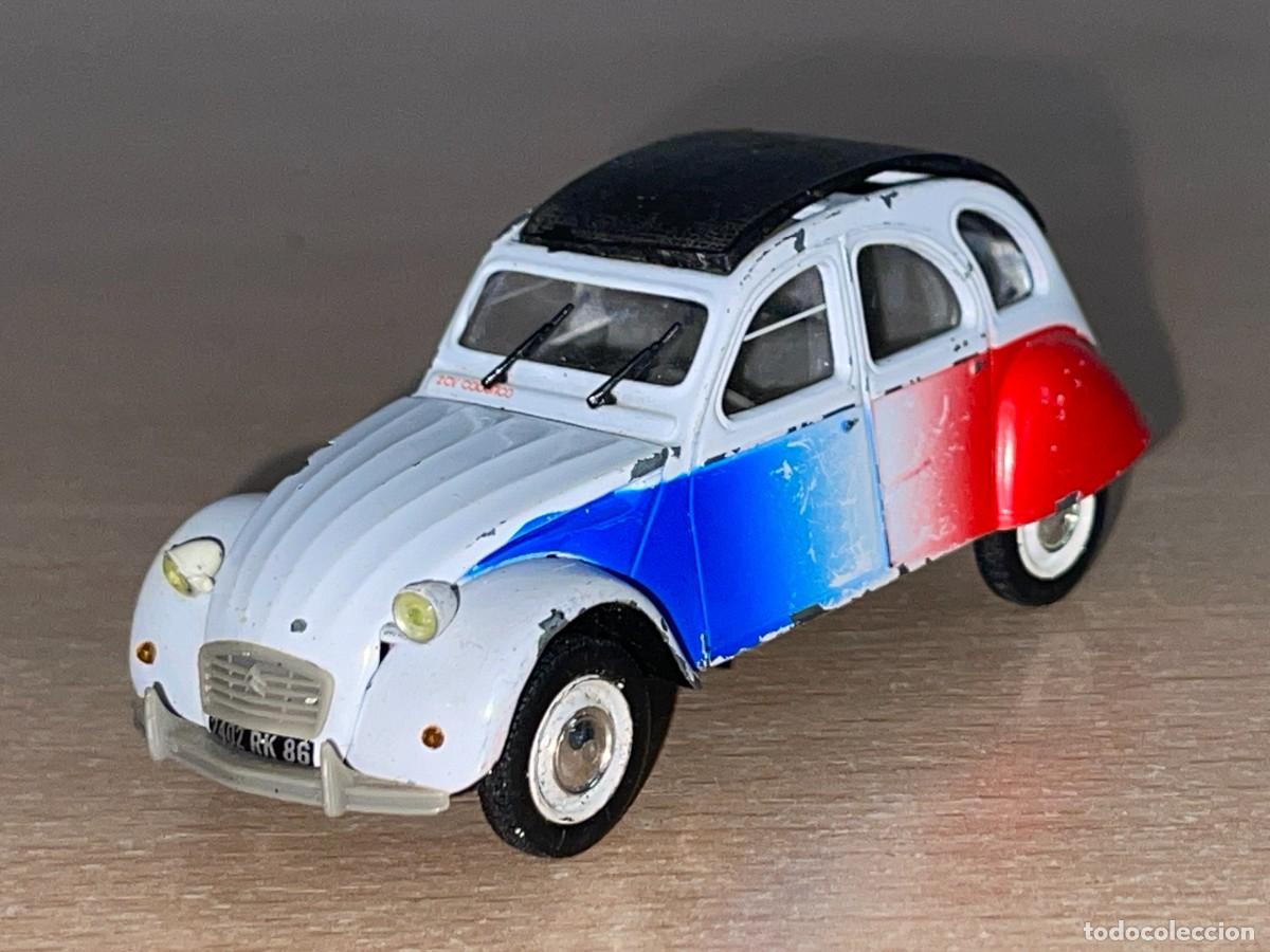 Coches a escala: Coche CITRO&Euml;N 2CV 6 1:43 die-cast metal car 1/43 Norev 2 cv