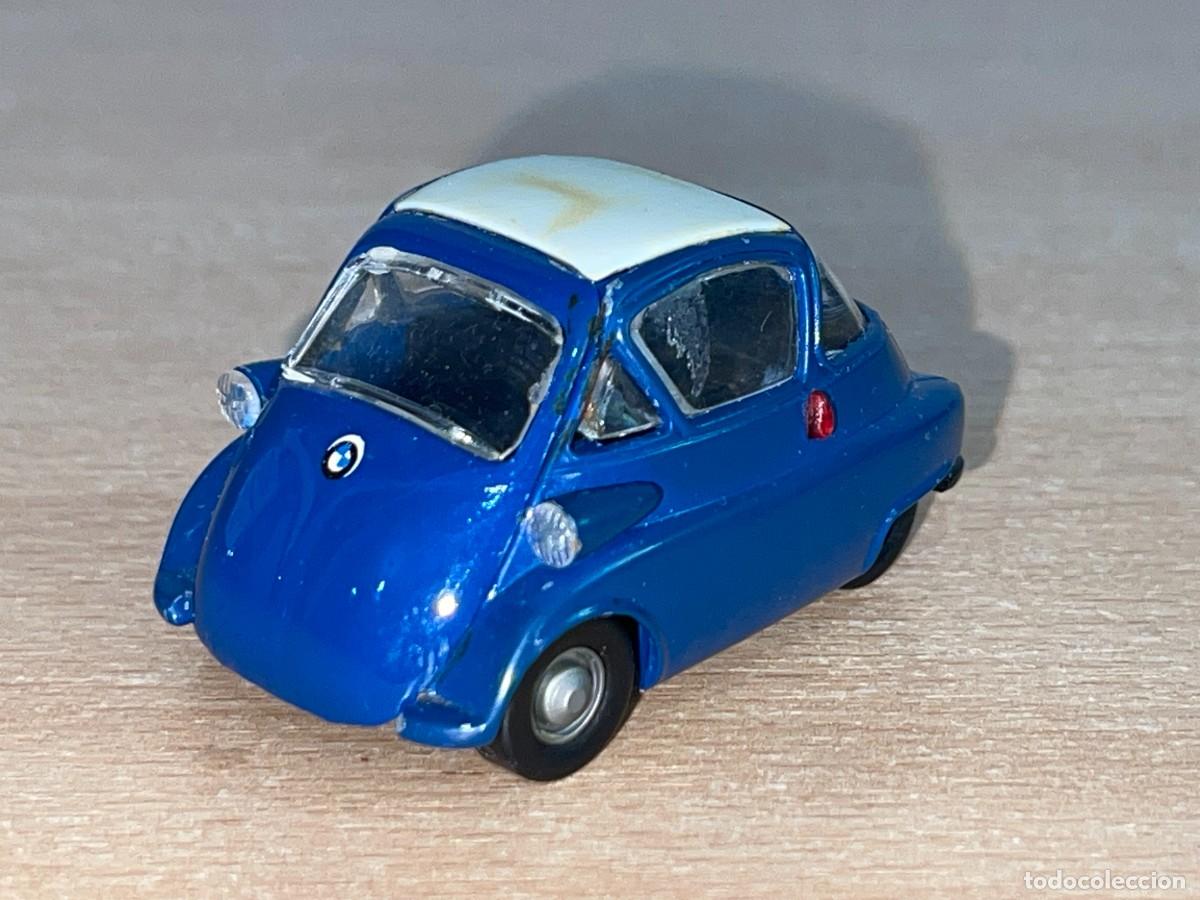 Coches a escala: Coche Gama BMW Isetta Made in Western Germany a&ntilde;os 70 1:43 die-cast metal car 1/43