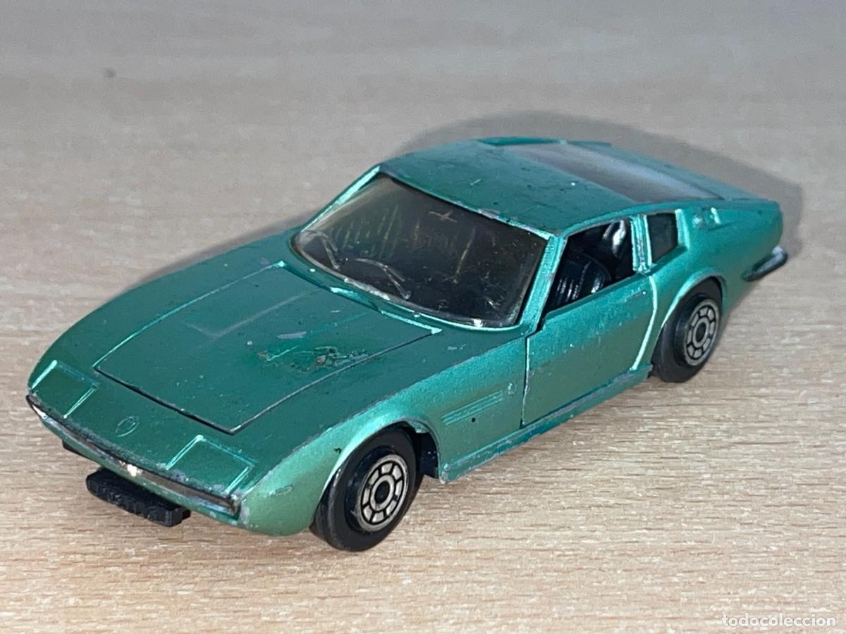 Coches a escala: Coche Jet-Car Norev Maserati Ghibli N&ordm; 820 verde a&ntilde;os 80 1:43 die-cast metal car 1/43