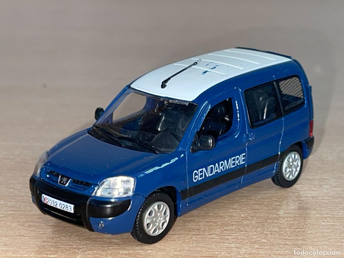 Coches a escala: Furgoneta Norev PEUGEOT PARTNER Gendarmerie 1:43 die-cast metal car 1/43 Gendarmer&iacute;a polic&iacute;a