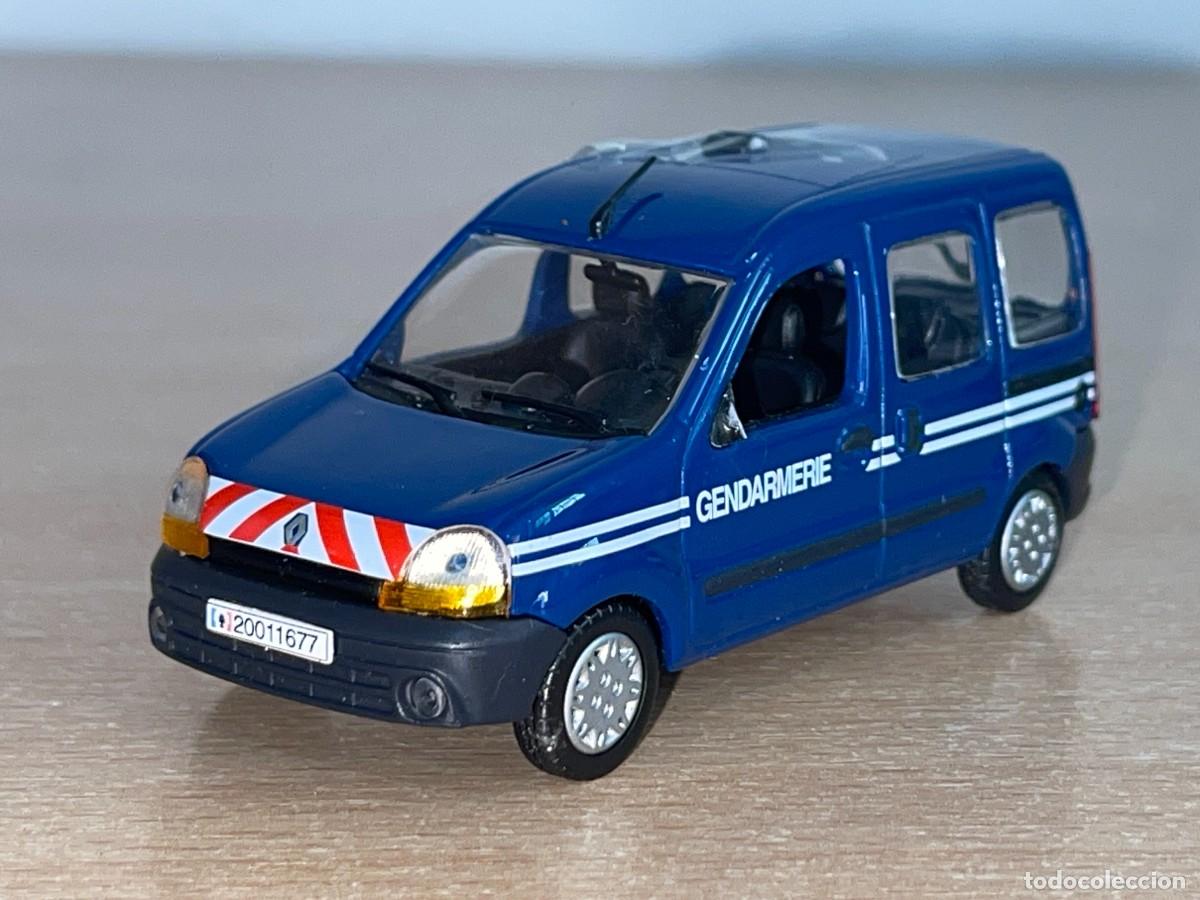 Coches a escala: Furgoneta Norev RENAULT KANGOO Gendarmerie 1:43 die-cast metal car 1/43 Gendarmer&iacute;a polic&iacute;a van