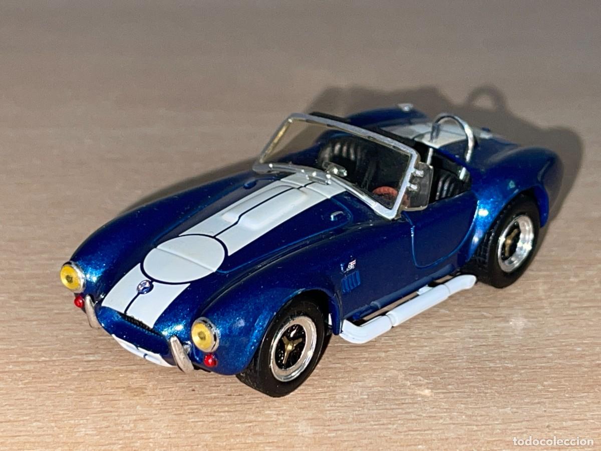 Coches a escala: Coche COBRA 427 Cabrio 1:43 die-cast metal car 1/43 descapotable Del Prado shelby