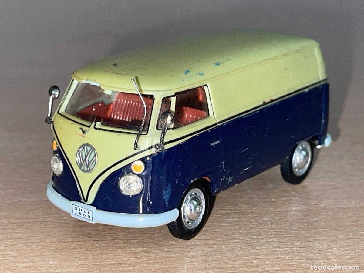 Coches a escala: Furgoneta VOLKSWAGEN VW Combi Bull 1960 1:43 die-cast metal car 1/43 Hongwell van
