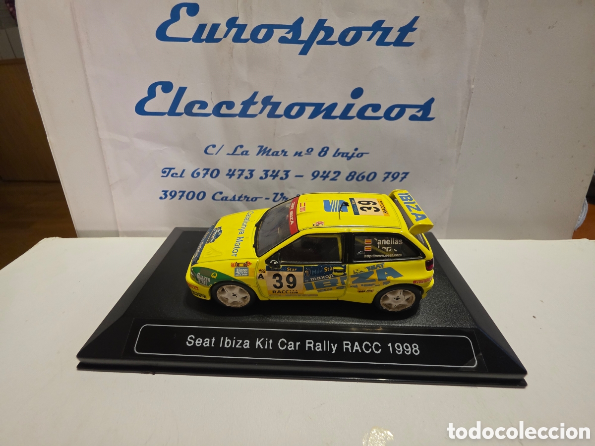 Coches a escala: Seat Ibiza Kit Car Rally Racc 1/43