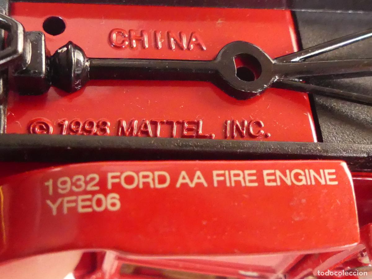 Coches a escala: COCHE DE BOMBEROS FORD AA FIRE ENGINE YFE 06 DE MATCHBOX - Foto 8