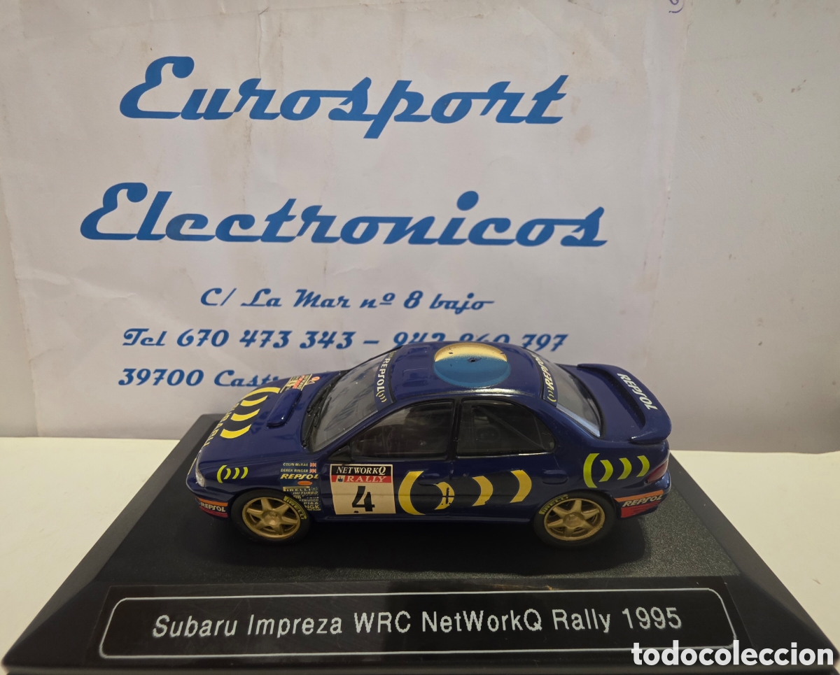 Coches a escala: Subaru impreza WRC 1995