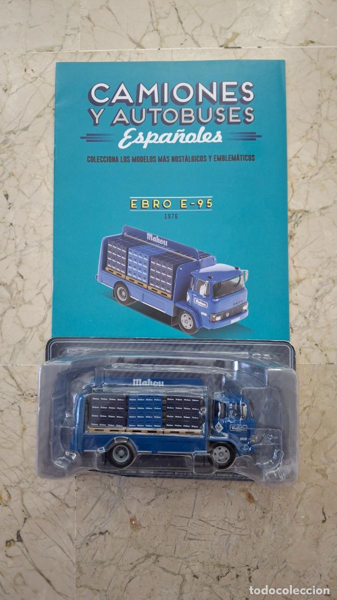 Coches a escala: Camion Ebro E-95 de Cervezas Mahou a&ntilde;o 1976 a 1/43 de Salvat