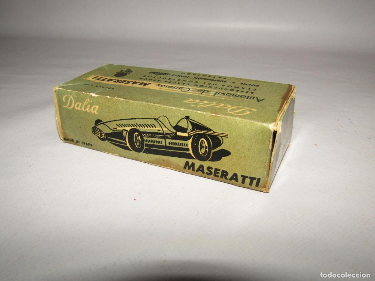 Coches a escala: Antigua Caja Vac&iacute;a del MASSERATI Made in Spain Esc. 1/43 de DALIA