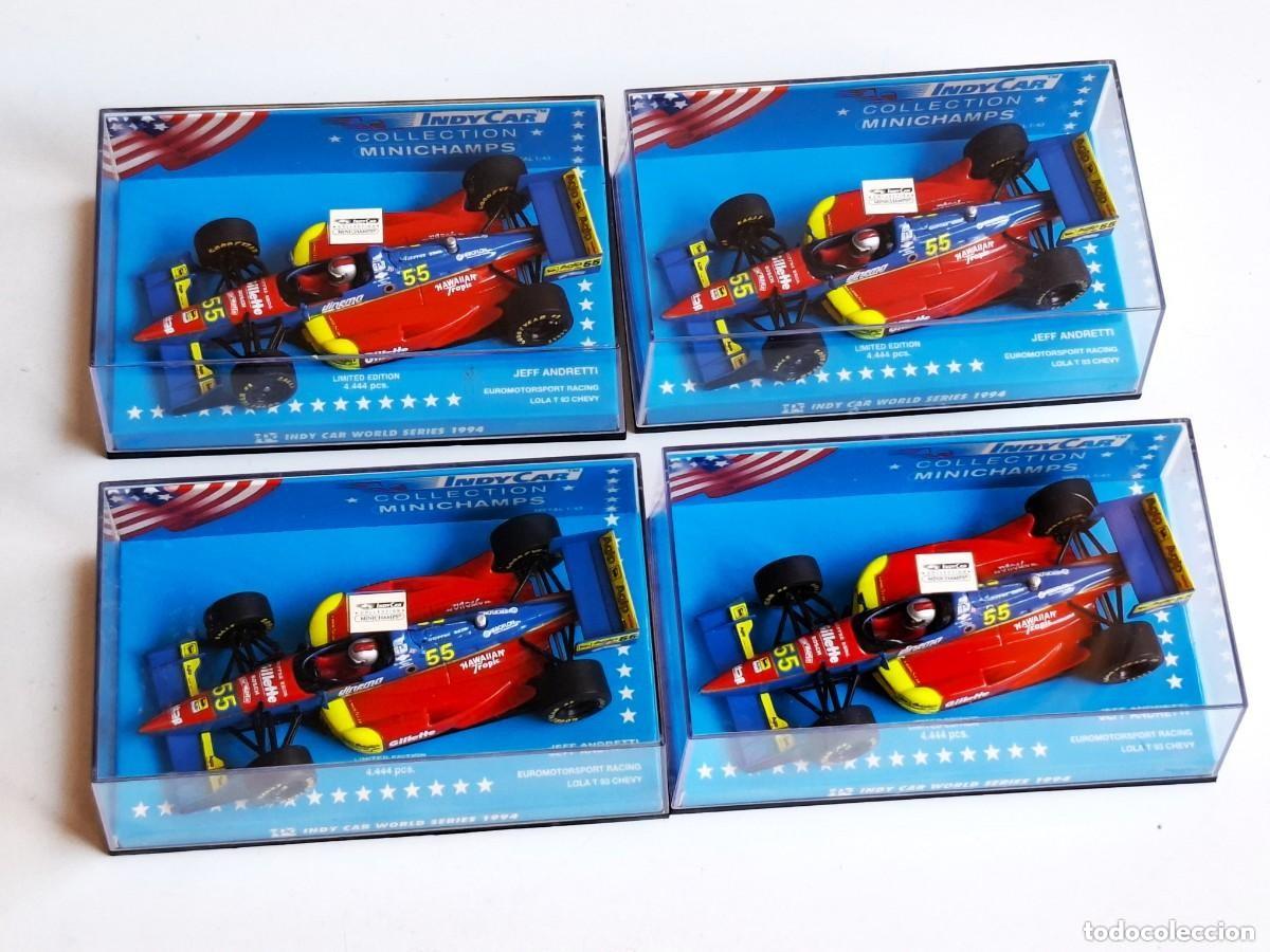 Modellautos: 4 MINICHAMPS 1994 METAL NUEVOS EN SUS CAJAS