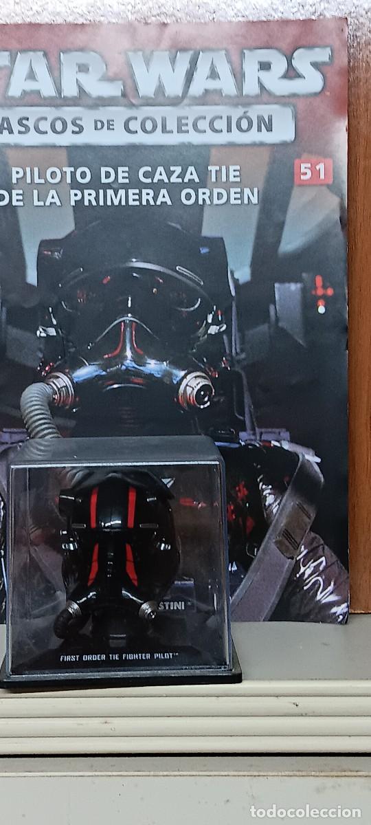 Carros em escala: CASCOS STAR WARS PILOTA DE CAZA DE LA 1 ORDEN n&ordm;51 ALTAYA