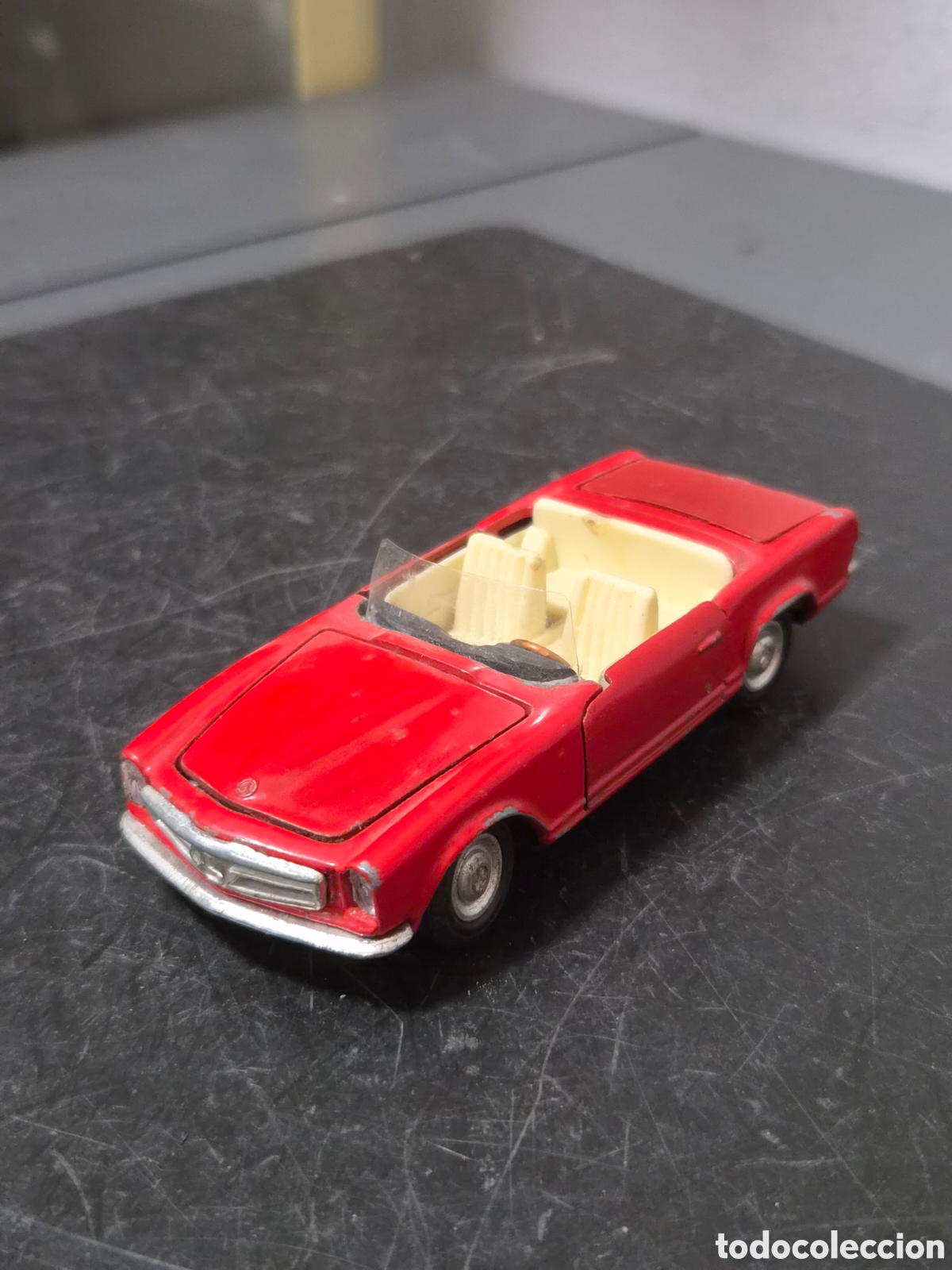 Coches a escala: ANTIGUO MERCEDES 230 SL SPORT DESCAPOTABLE REF. 110 SERIE 100 DE JOAL ORIGINAL