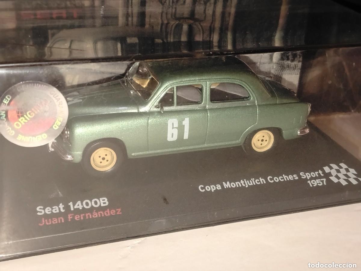 Modellautos: COCHE ZIS - 110 WHITE 1:43 A&Ntilde;O 1947COCHE SEAT 1400 B JUAN FERNANDEZ, COPA MONTJUICH 1957 /1:43